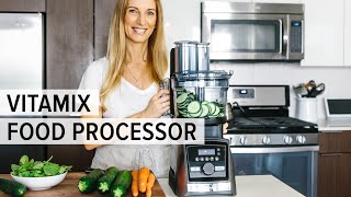 NEW VITAMIX FOOD PROCESSOR  is it worth it review  recipes [upl. by Auric]