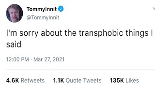 TommyInnit Cancelled For Being Transphobic Explained In 53 Seconds KSI [upl. by Clower411]