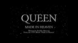 Queen  Made In Heaven Official Lyric Video [upl. by Susette]