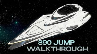 Star citizen 890 Jump Walkthrough [upl. by Htepsle940]