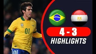 Crazy Match Brazil 43 Egypt  Match Report amp Highlights Confederations Cup HD [upl. by Enovi879]