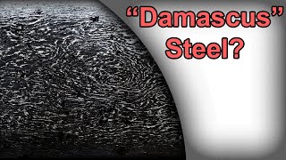 quotTrue Damascus Steelquot History Metallurgy Production [upl. by Sonya]