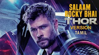 KGF THOR VERSION  SALAAM ROCKY BHAI  HD [upl. by Ordnas]