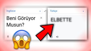 SAKIN ÇEVİRİYE YAZMAYIN Google Çeviriye Yazmamanız Gereken 7 Şey 😱 [upl. by Feune768]