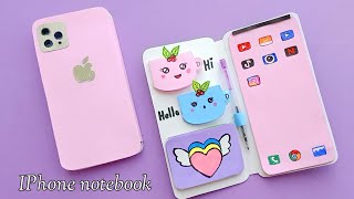 DIY Iphone 12 Pro Max Notebook Organizer [upl. by Enileuqaj]