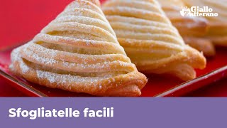 SFOGLIATELLE FACILI  Con pasta sfoglia pronta [upl. by Dwane41]