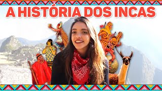 RESUMO DE HISTÓRIA INCAS E PERU  CONTADA EM MACHU PICCHU Débora Aladim [upl. by Melly434]