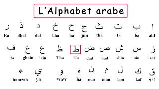 Apprendre lalphabet arabe [upl. by Ocirnor]