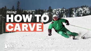 How to Carve Skis  Take Your Skiing to the Next Level  REI [upl. by Leonie717]