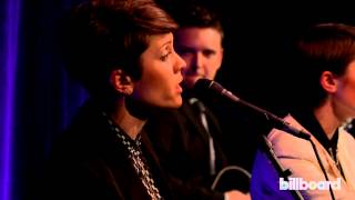 Tegan amp Sara perform quotJust Like a Pillquot Live for Pnk at Billboard Women In Music 2013 [upl. by Lokcin]