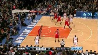 The Jeremy Lin Show Vs New Jersey Nets 2412 [upl. by Sherry669]