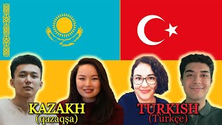 Similarities Between Turkish and Kazakh [upl. by Eissahc]