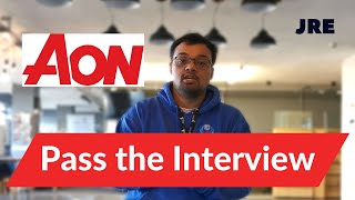 AON Pass the Interview  AON Video Interview 2021 [upl. by Anelem389]