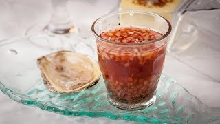 How to make a Mignonette Sauce  The French Oyster Sauce Recipe  Sauce for Oysters [upl. by Ahsetel]