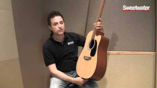 Martin DC1E Acousticelectric Guitar Demo and Overview  Sweetwater [upl. by Worrad125]