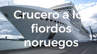 Crucero fiordos de Noruega  MSC Poesia por Jose LuisTagarro DisfrutoViajando [upl. by Harmonia993]