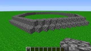 Minecraft how to build an erupting volcano tutorial 171 [upl. by Aytak]