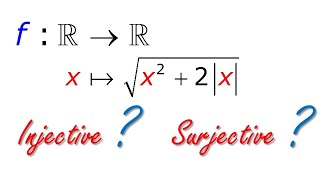 Exercice sur les applications injectives et surjectives 1 BAC SM Biof [upl. by Vezza]