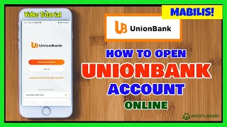 Unionbank Online Application How to Open Union Bank Savings Account Online [upl. by Lowery782]