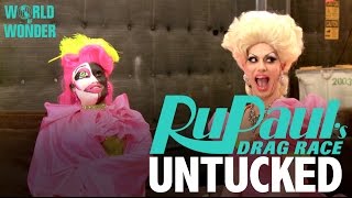 Untucked RuPauls Drag Race Season 8  Episode 4 quotNew Wave Queensquot [upl. by Helprin]