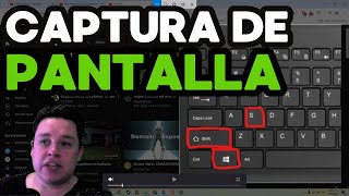 Como SACAR CAPTURA de PANTALLA en PC ✅ [upl. by Lemuela]