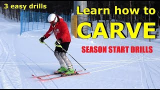 Learn how to CARVE  3 EASY DRILLS [upl. by Margaux]