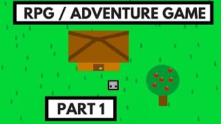 Scratch Tutorial How to Make a RPGAdventure Game Part 1 [upl. by Jabez128]