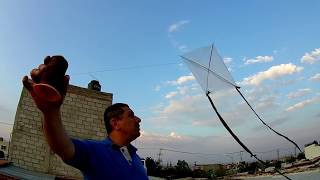 COMO HACER UN PAPALOTE How to make a kite fast and easy [upl. by Ahsekim822]