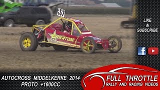 Autocross Middelkerke 2014 Proto 1600cc [upl. by Atinehs]