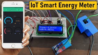 IoT Based Smart Electricity Energy Meter using ESP32 amp Blynk Application [upl. by Arihay]