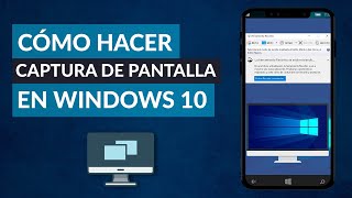 Cómo Hacer una CAPTURA de PANTALLA en PC Windows 10 [upl. by Suirtemid]