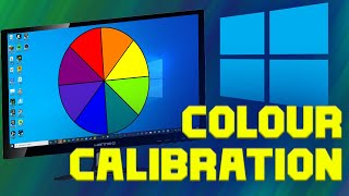 Monitor Calibration on Windows 10  Adjust Colour Settings [upl. by Bekaj437]