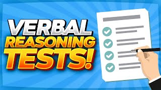 HOW TO PASS Verbal Reasoning Tests Verbal Reasoning Test Questions and Answers [upl. by Kubiak]