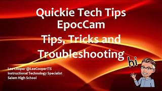 EpocCam  Tips Tricks and Troubleshooting [upl. by Cuda893]