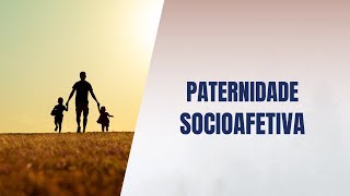 Paternidade socioafetiva [upl. by Freed380]