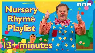 Mr Tumbles Nursery Rhyme Playlist  Mr Tumble and Friends [upl. by Leinadnhoj]