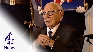 Kindertransport survivors celebrate the life of Sir Nicholas Winton BBC News [upl. by Nibbor]