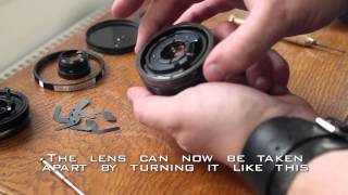 How to fix Pentacon Auto F1850mm Teardown [upl. by Gillie463]