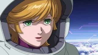 Gundam Unicorn  Mineva and Banagher Scene [upl. by Frear]