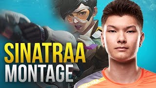 Best of Sinatraa  NA Tracer GOD  Overwatch Montage [upl. by Ivo]