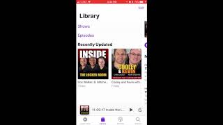 How To Delete MULTIPLE Podcasts in one move on iPhone quotPodcastsquot App Technology [upl. by Akinoj]