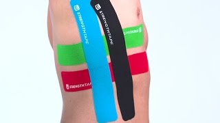 STRENGTHTAPE®  Kinesiology Tape  Ribs [upl. by Feinleib180]