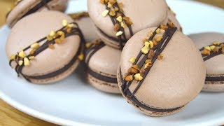 Macarons au chocolat [upl. by Langsdon522]