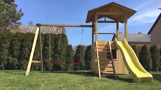 DIY Outdoor Kids Playground [upl. by Wolfgram]