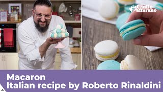 MACARON  Italian recipe by Roberto Rinaldini [upl. by Anawk]