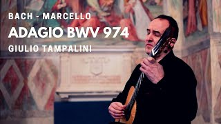 TAMPALINI plays Bach Marcello Adagio BWV 974 [upl. by Bbor997]