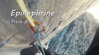 Trad Climbing on Epinephrine  Pitch 9 my favorite pitch [upl. by Alicul243]