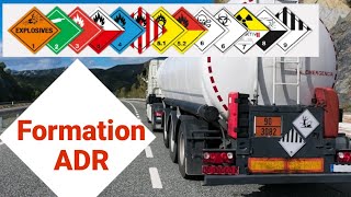 Formation ADR transport marchandises dangereuses  la classification marchandises et les étiquettes [upl. by Etennaej]