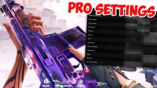 BEST VALORANT Settings for PERFECT Aim FPS Sensitivity Crosshair [upl. by Odlavso]