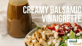 Creamy Balsamic Vinaigrette [upl. by Luapnaes82]